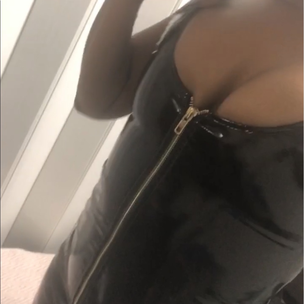 Wet Look Cocktail Dress